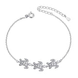 S925 Sterling Silver Turtle Animal Bracelet For Women