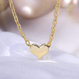 Heart Necklaces for Women Love Heart Necklace Sterling Silver