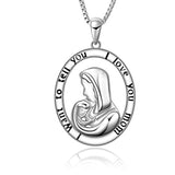 Angel caller Mother Daughter Jewelry Necklace
