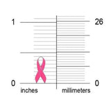 Breast Cancer Awareness Pink Ribbon Support Enamel Stud Earrings For Women 925 Sterling Silver