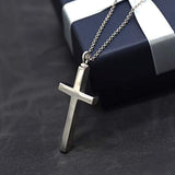 925 Sterling Silver Cremation Jewelry Cross Urn Pendant Memorial Cross Urn Necklace for Ashes