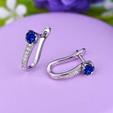 925 Sterling Silver Hoop Earrings Jewelry for Women