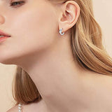 S925 Sterling Silver Sloth Earrings Huggie Hoop Earrings Jewelry Gifts for Women Teens