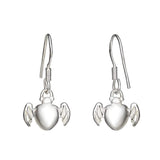 Heart Angel Wing Daily Dangle Hook Earrings