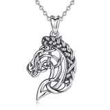 Celtic Horse Head Necklace