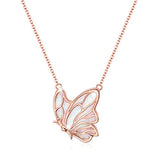 Created Opal Butterfly Jewelry 