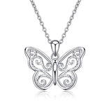  Silver Butterfly Necklace