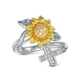 You are My Sunshine Adjustable Size Ring
