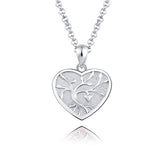 Silver Tree of Life  Urn Pendant Necklace