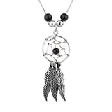 Feather Charms Pendant Necklace