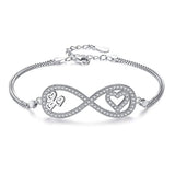 Infinity Love Heart Bracelet
