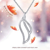 925 Sterling Silver good luck leaf Pendant Necklace White Gold Plated Adjustable Jewelry for Girls for Birthday Graduation Gift