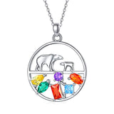 Silver Polar Bear Necklace