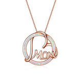 Rose gold mom Necklaces