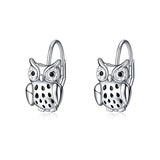 Owl dangle earrings