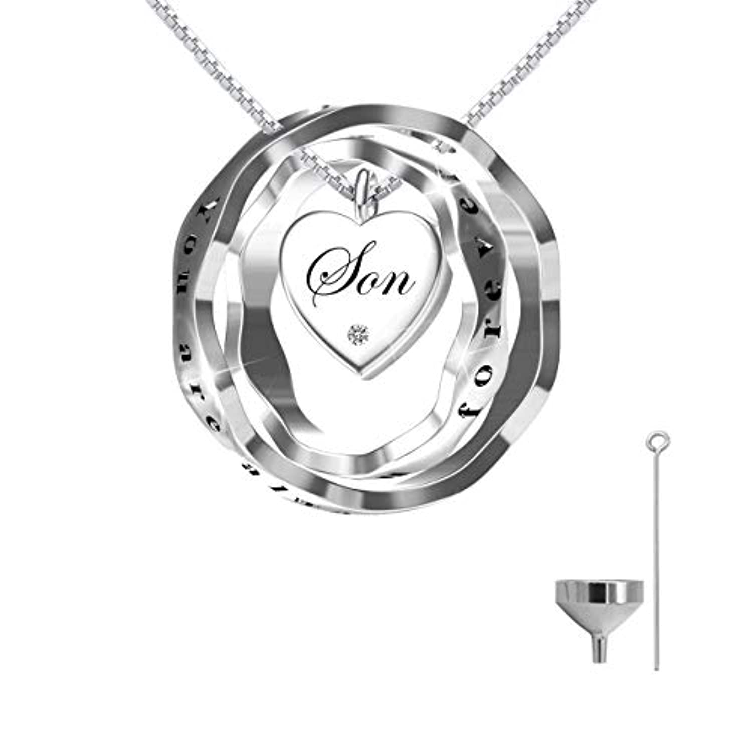 Buy Imrsanl Cremation Jewelry for Ashes Tree of Life Urn Necklace Cylinder  Vial Urn Necklace for Men Women Keepsake Ashes Necklace Pendent, Stainless  Steel, stainless steel at Amazon.in