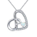 Silver Heart Necklaces 