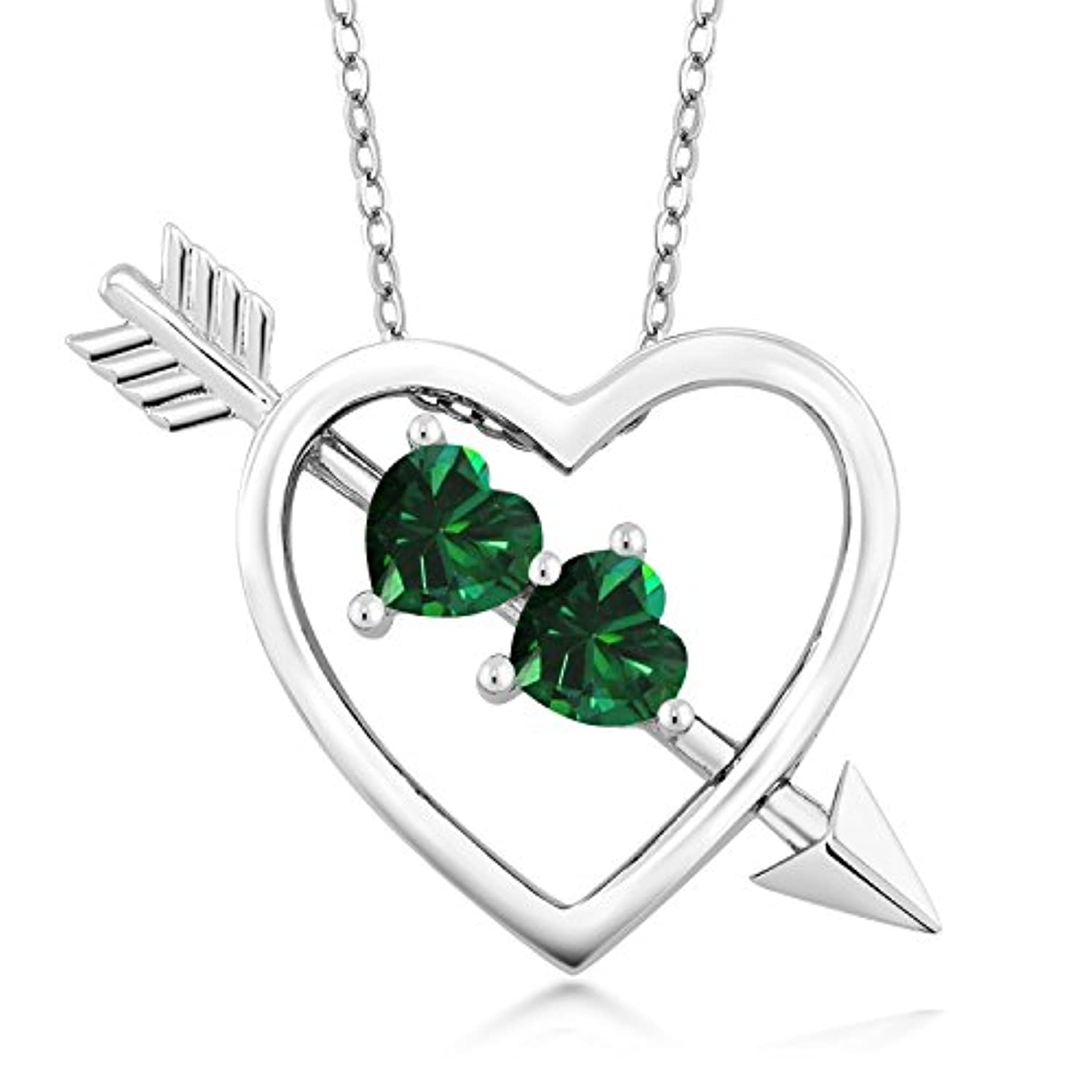 Green Simulated Emerald