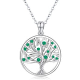  Silver Tree of Life Necklace Pendant