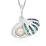  Abalone Shell Oyster Pendant Necklace
