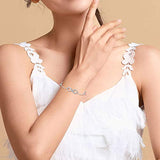 S925 Sterling Silver Infinity Love Bracelet For Women Gifts For Women