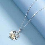 Silver Bee Necklace Pendant