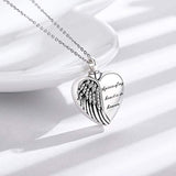 Wholesale Angel Wing Urn Necklace
