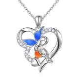 Fairy Angel Wing Memorial Necklace