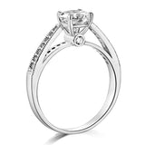 14k Yellow OR White Gold With Diamond Wedding Engagement Ring