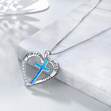 S925 Sterling Silver Heart Necklace Jewelry Gifts for Girlfriend & Mother