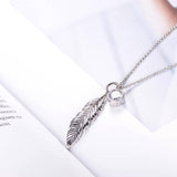 Leaf Spring Necklace Husband Birthday Jewelry Men Likely Necklace Design