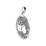 Celtic Tree of Life 925 Sterling Silver Pendant For Women Men