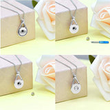 S925 Sterling Silver Urn Jewelry Pendant Necklace For Women