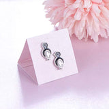 Sterling Silver Penguin Stud Earrings Animal Stud Earrings for Women Girlfriend Daughter Gift