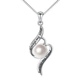 Silver  Pearl Necklace