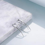 Sterling Silver Minimalist Climber Crawler Earrings for Women Girls
