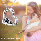 Silver Paw Necklace