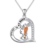 Bunny & Carrot Necklace