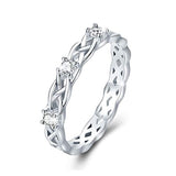  Silver Celtic Knot Rings