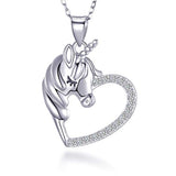  Silver Unicorn Necklace