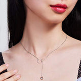 Cat Pendant Necklace 925 Sterling Silver Platinum Plated with Tiny Ball Chain Charm Jewelry Animal Cute Neckalces for Women Girls