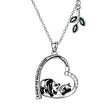 Wholesale Funny Panda Daughter Necklace