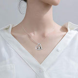 925 Sterling Silver Cute Animal Pendant Necklaces for Women Mothers Day Gifts for Her,Teens