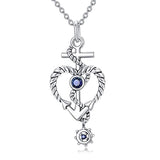 Anchor Pendant Sailor Necklace