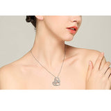 S925 Sterling Silver Turtle Animal Pendant Necklace for Women