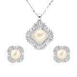Elegant Necklace Earrings Set