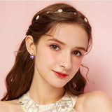 S925 Sterling Sliver Flower CZ Stud  Earrings for Women
