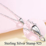 925 Sterling Silver  Infinity Cross Pendant Necklace CZ Fine Jewelry for Women