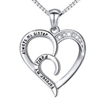 Silver Love Heart Necklace 