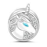 Silver Unicorn Charm